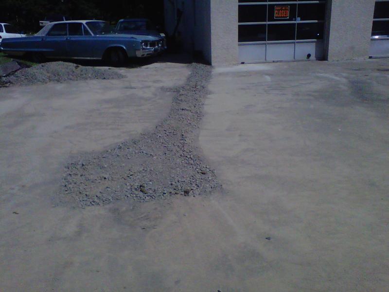 Finished Replace Sewer Main